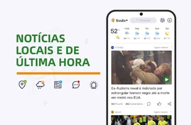 Notícias Locais android App screenshot 0