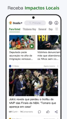 Notícias Locais android App screenshot 5